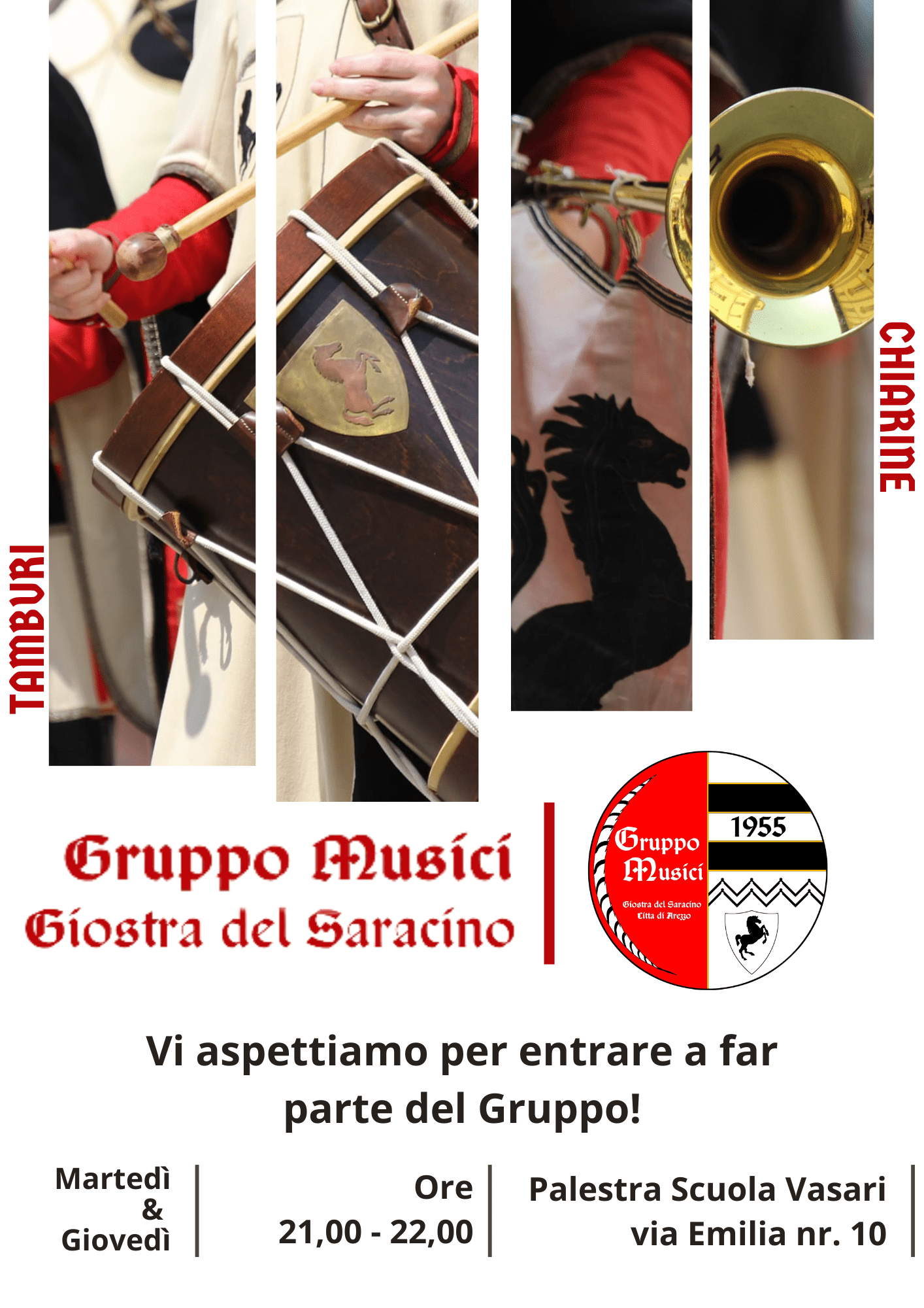 VOLANTINO PUBBLICITARIO MUSICI 2023