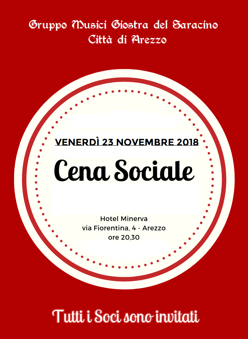 cena sociale 2018
