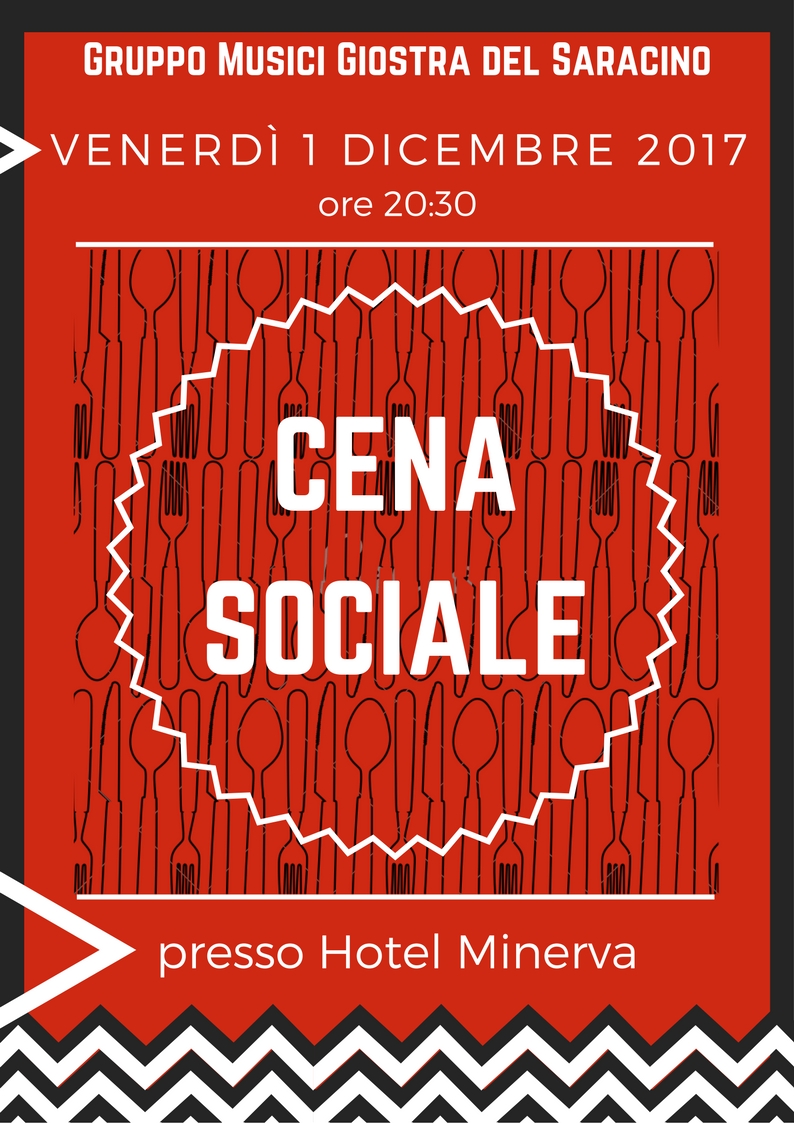 Cena sociale 2017